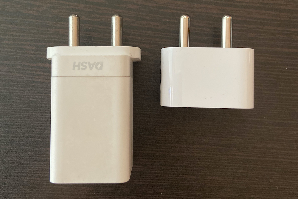 Comparing iPhone and Oneplus chargers